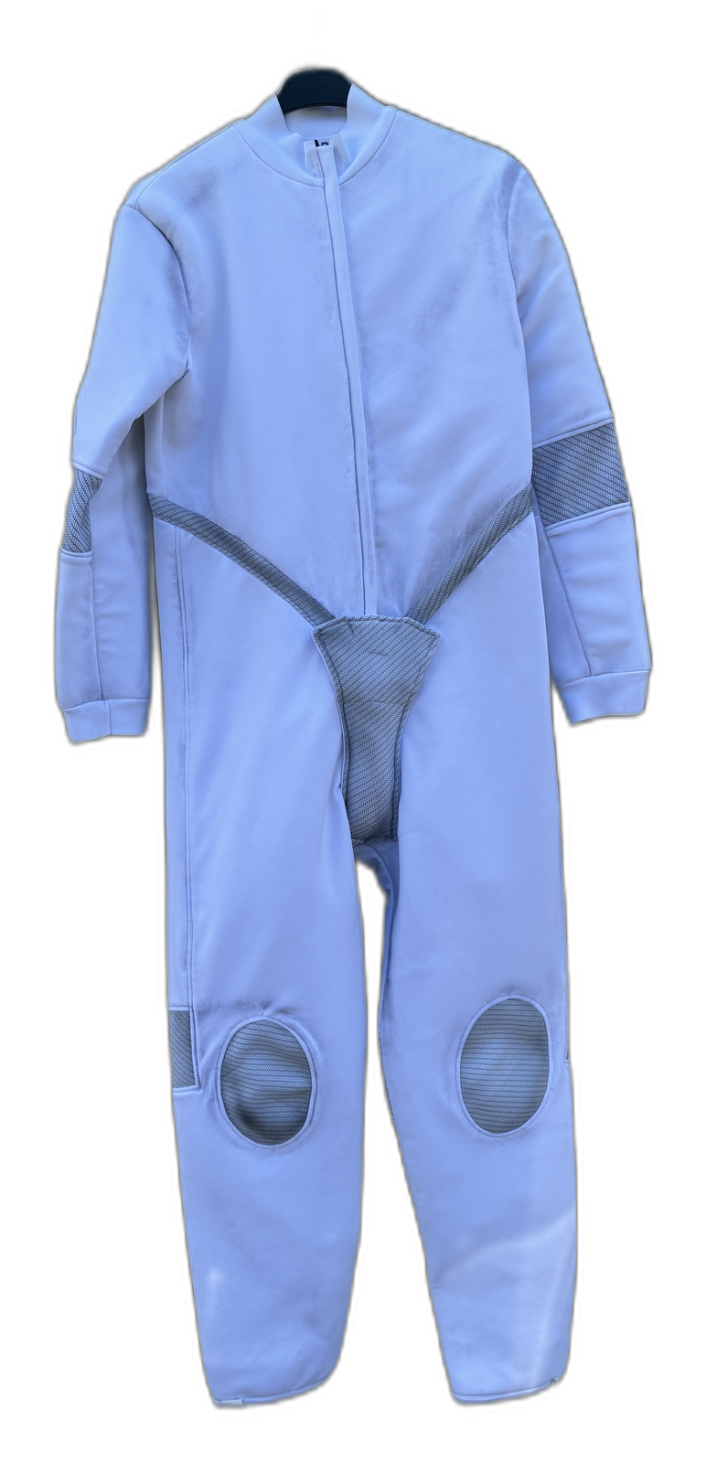 Combinaison de cosmonaute / scaphandre blanche avec inserts gris
